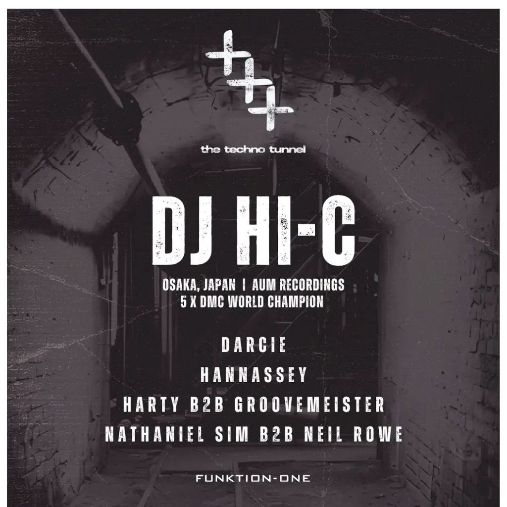 The Techno Tunnel | DJ HI-C (Japan) | 09.10.26 | Exeter at Move Exeter