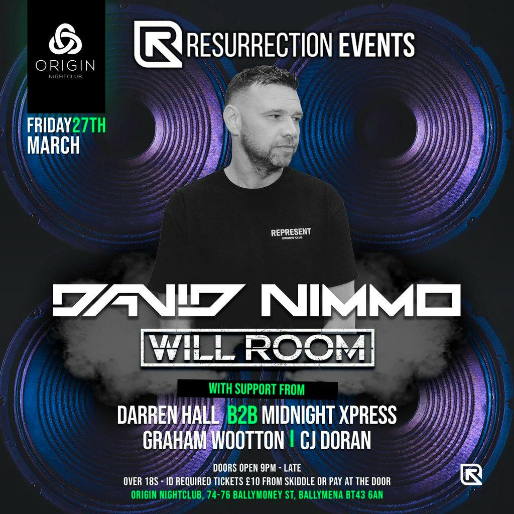 Resurrection events at Origin Nightclub