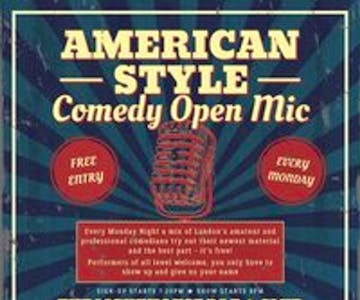 American Style Open Mic - Every Monday at The Lighthouse!