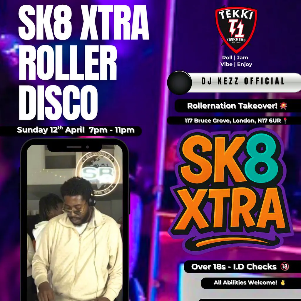 SK8 XTRA Roller Disco at Rollernation 