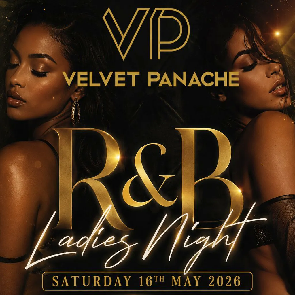 R&B Ladies Night / Saturday 16th May at Velvet Panache
