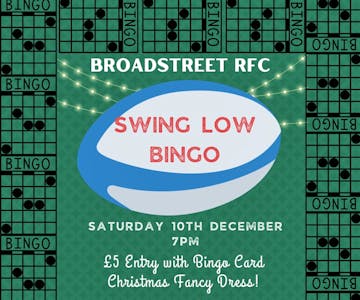 Swing Low Bingo - Broadstreet Xmas Party