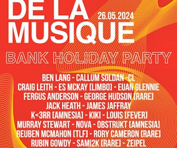 Maison's Bank Holiday Party