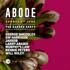 ABODE Summer Garden Party at Studio 338