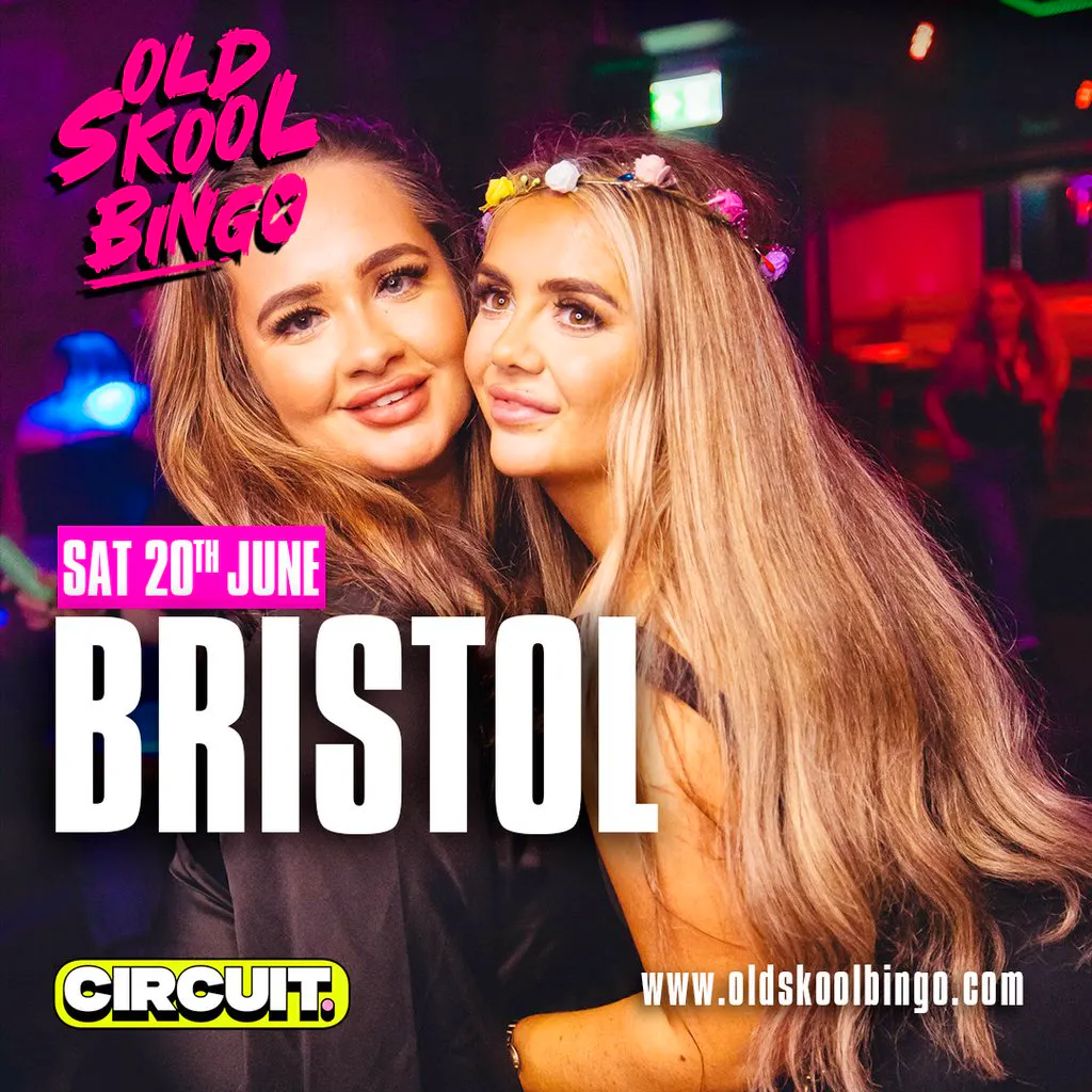 Old Skool Bingo Sat 20th June Bristol at Circuit Bristol