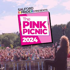 Salford Pride Presents: The Pink Picnic 2024 at Peel Park Salford.