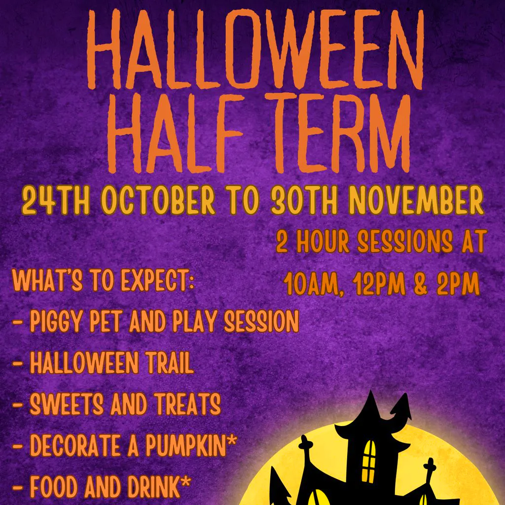 Halloween Half Term at Kew Little Pigs Farm Ltd