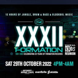 Formation XXXII Tickets | 2Funky Music Cafe Leicester  | Sat 22nd April 2023 Lineup