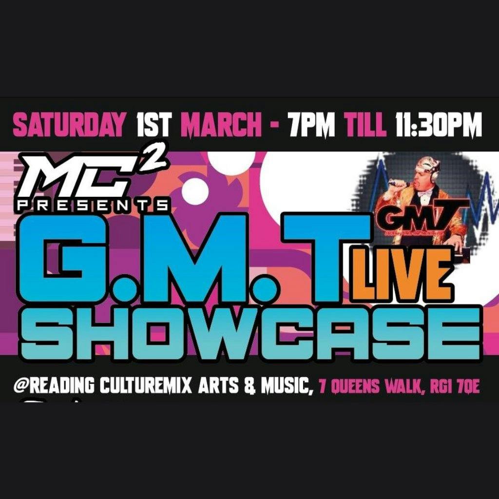 Tickets G.M.T Live Showcase CultureMix Arts And Music Centre Reading