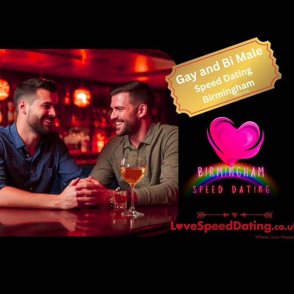 Gay and Bi Male Speed Dating Singles Night Birmingham at Be At One Birmingham