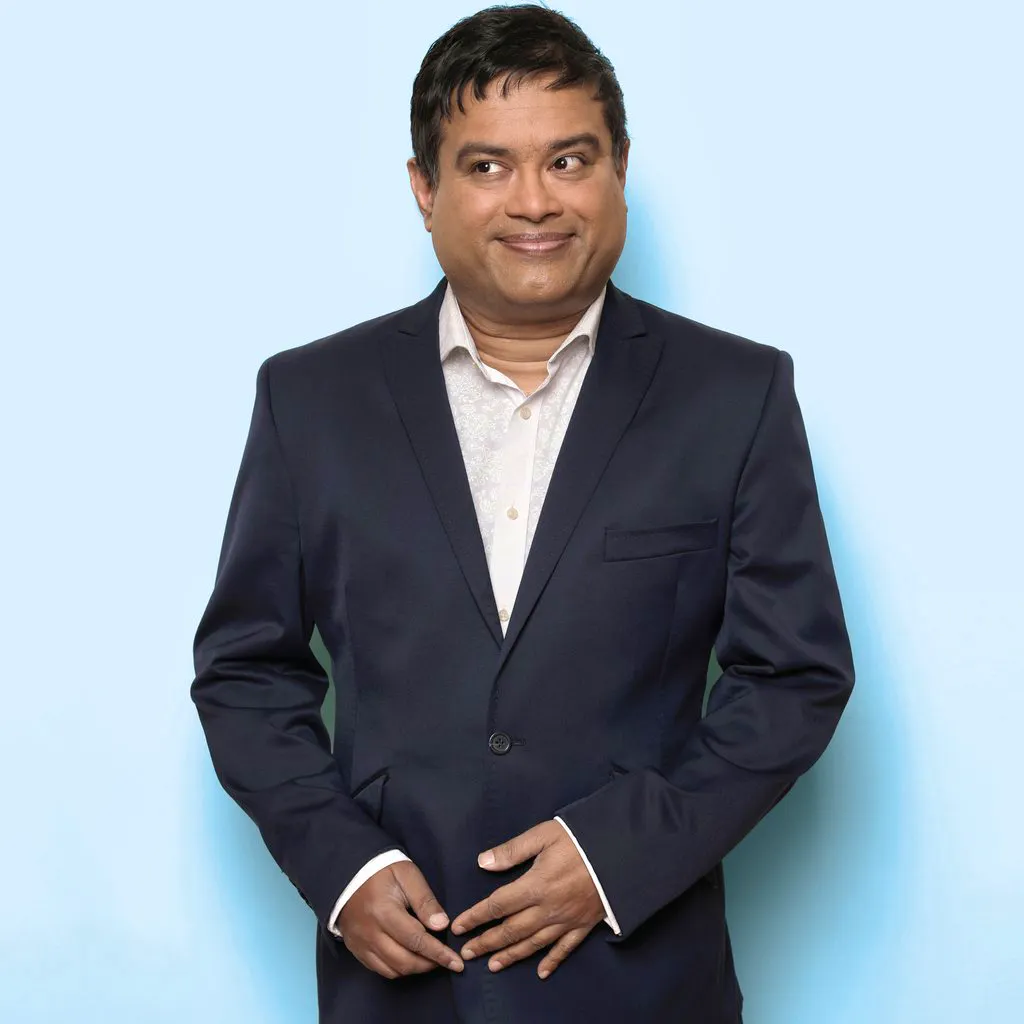 Paul Sinha 2 Sinha Lifetime at Southport Comedy Festival Under Canvas At Victoria Park