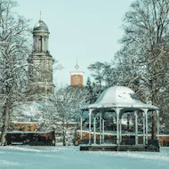 Shrewsbury Audio Tour: Bridges, Belfries & Riverside Reveries at St Mary's Church, Shrewsbury