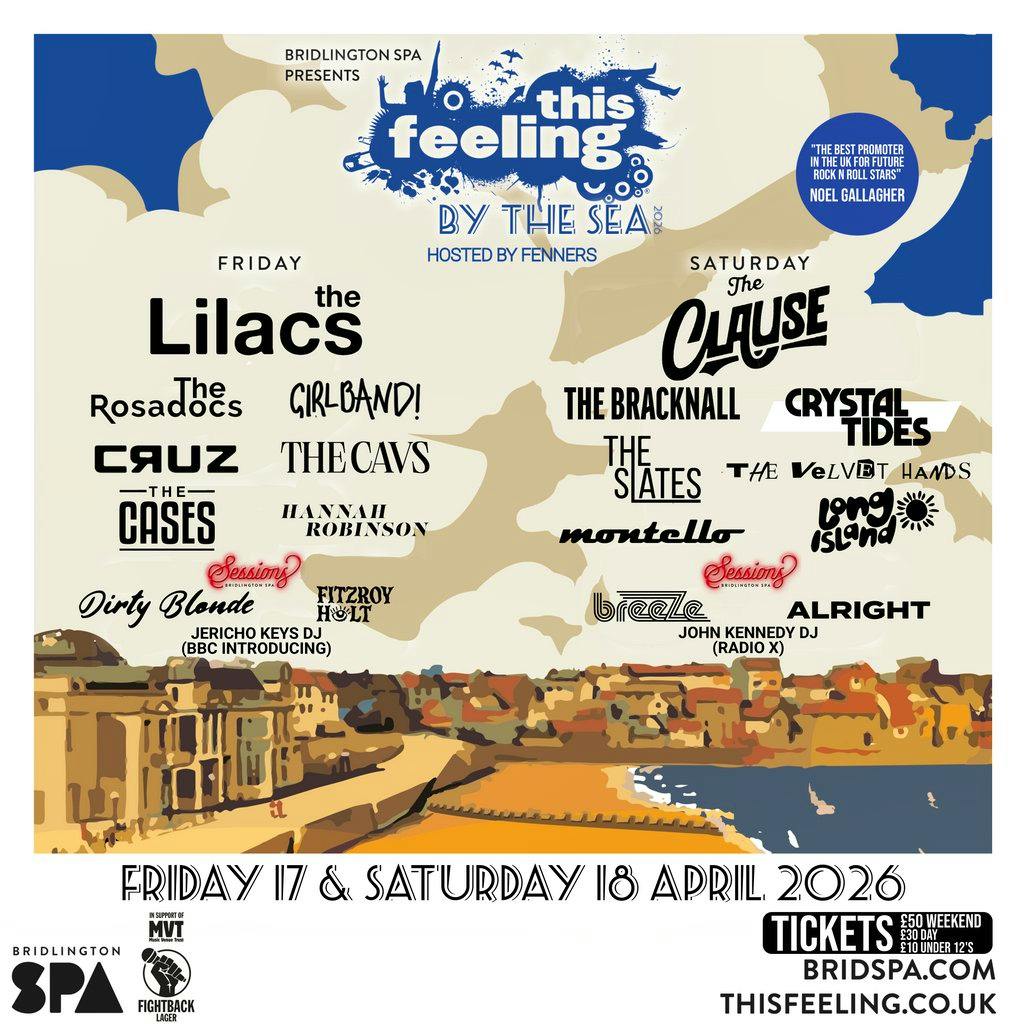 This Feeling By The Sea at Bridlington Spa