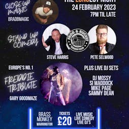 Mind for minds The LONGest Night Tickets | The Brass Monkey Warrington  | Fri 24th February 2023 Lineup