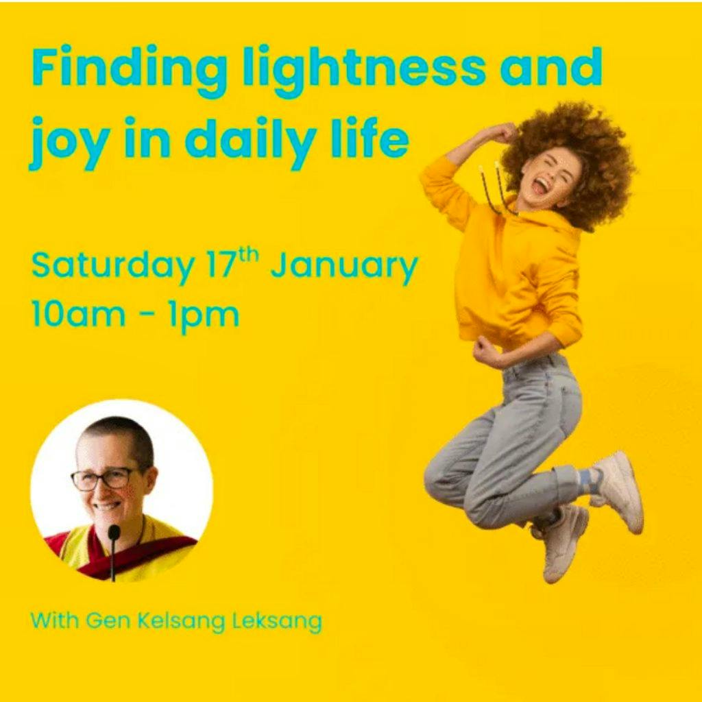 Finding Lightness and Joy in Daily Life at Kadampa Meditation Centre Birmingham