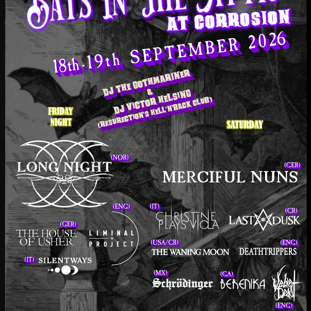 Bats in the Attic 2026 at Alhambra Live