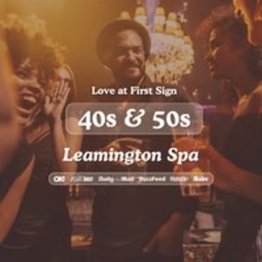 40s & 50s Singles Night @ Hart + Co Leam Spa|Love at First Sign at Hart And CO