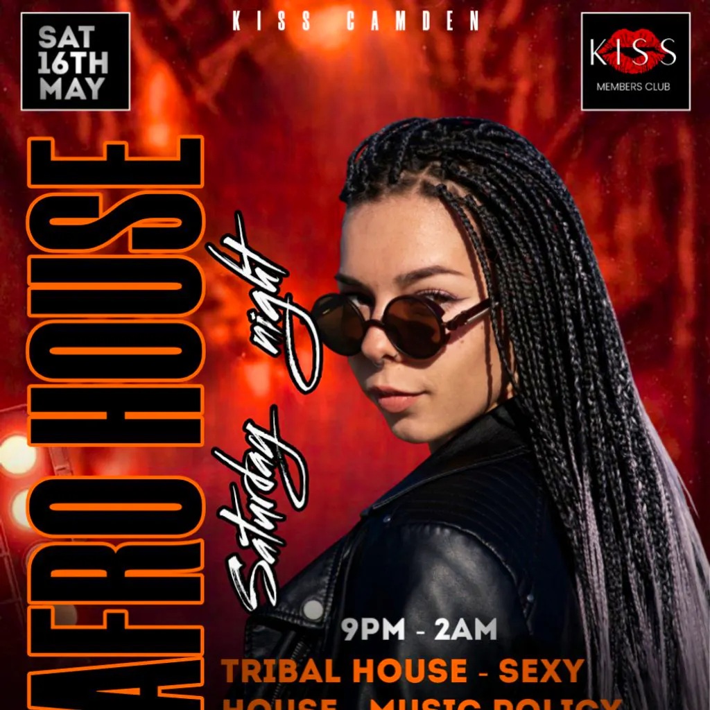 Afro Vibes Saturdays at KISS Camden at Kiss Camden,