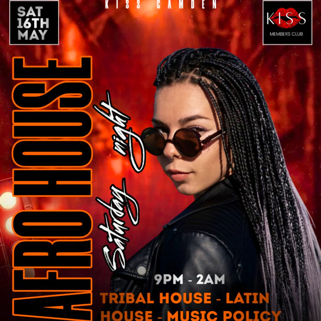 Afro Vibes Saturdays at KISS Camden at Kiss Camden,
