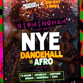 NYE24 - Afrobeats vs Dancehall BIRMINGHAM - 31st Dec