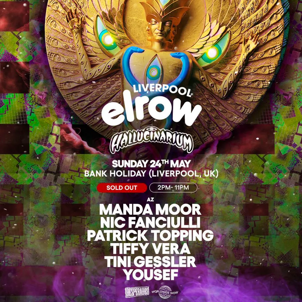 Elrow Liverpool - Bank Holiday Sunday 24th May at Blackstone Street Warehouse