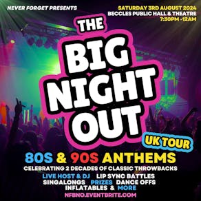 BIG NIGHT OUT - 80s v 90s Beccles, Public Hall & Theatre