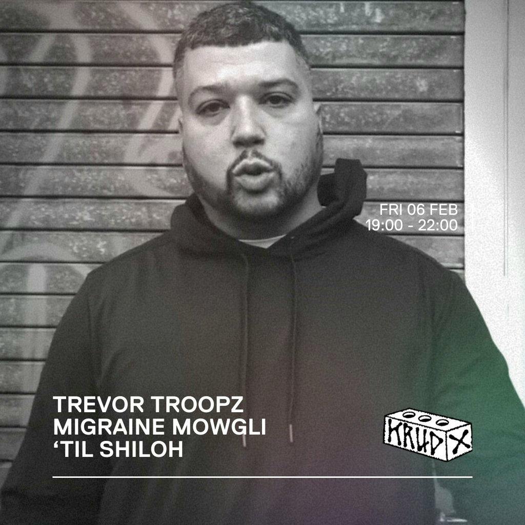 Trevor Troopz,  'Til Shiloh & Migraine Mowgli - (KRUD) at Stage And Radio Basement