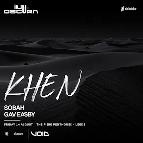 OSCURA x inU Presents Khen