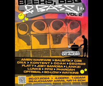 Delusional Drumz presents: BEERS, BBQ & BASS vol2