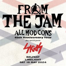 From The Jam - 'All Mod Cons' 45th Anniversary Tour at The Limelight Belfast