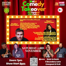 Winter Comedy Takeover At Liverpool Irish Centre at Liverpool Irish Centre