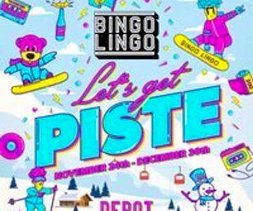 Bingo Lingo - Cardiff - Let's Get Piste - NHS Special