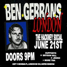 Ben Gerrans at The Hackney Social
