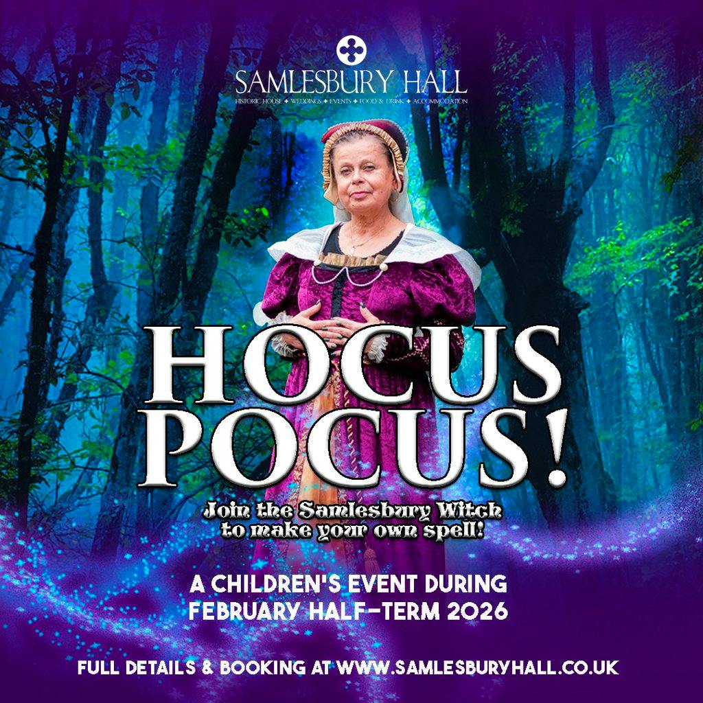 Half Term HOCUS POCUS! at Samlesbury Hall