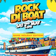 The Reggae Brunch presents - ROCK DI BOAT - Sat 2nd May at THE DUTCH MASTER BOAT