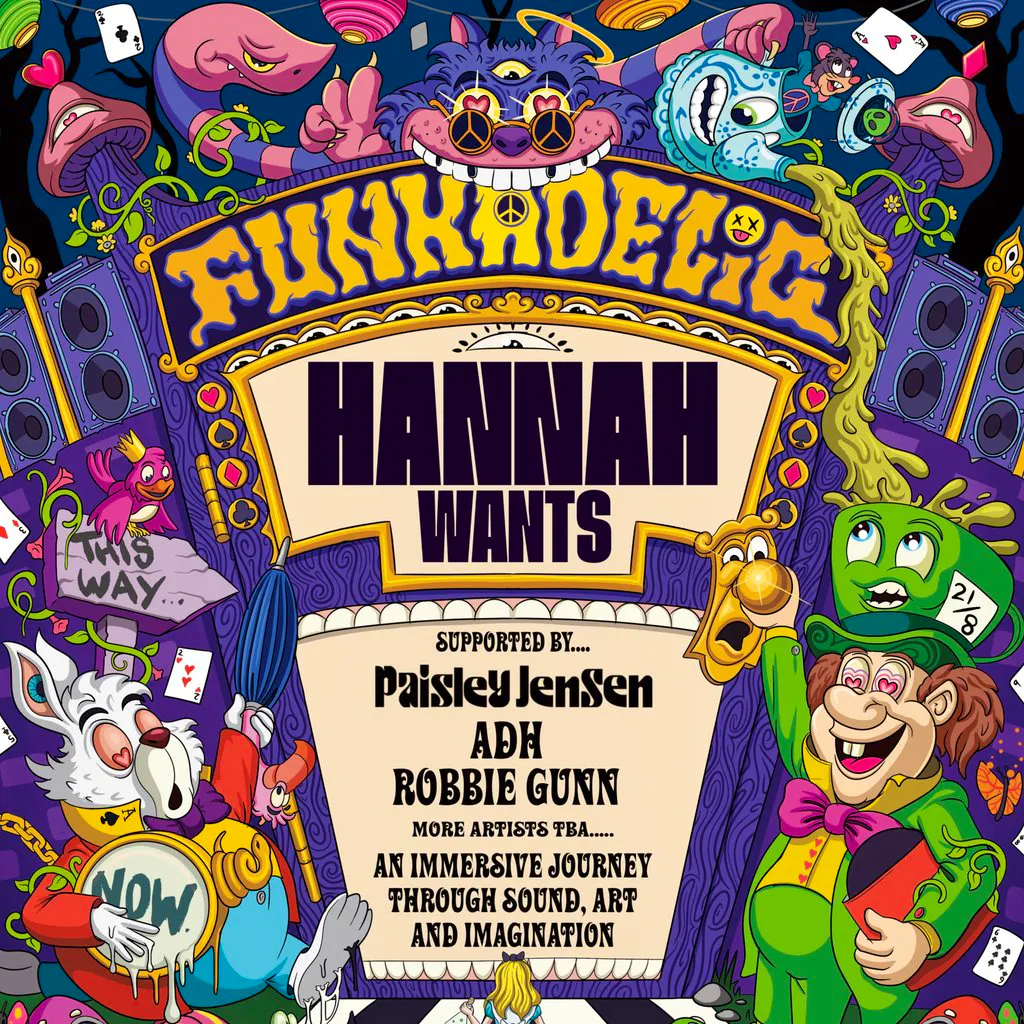 Funkadelic: HANNAH WANTS, Paisley Jensen at HMV EMPIRE COVENTRY