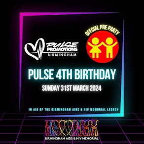 Pulse 4th Birthday In Aid of Birmingham AIDS/HIV Memorial