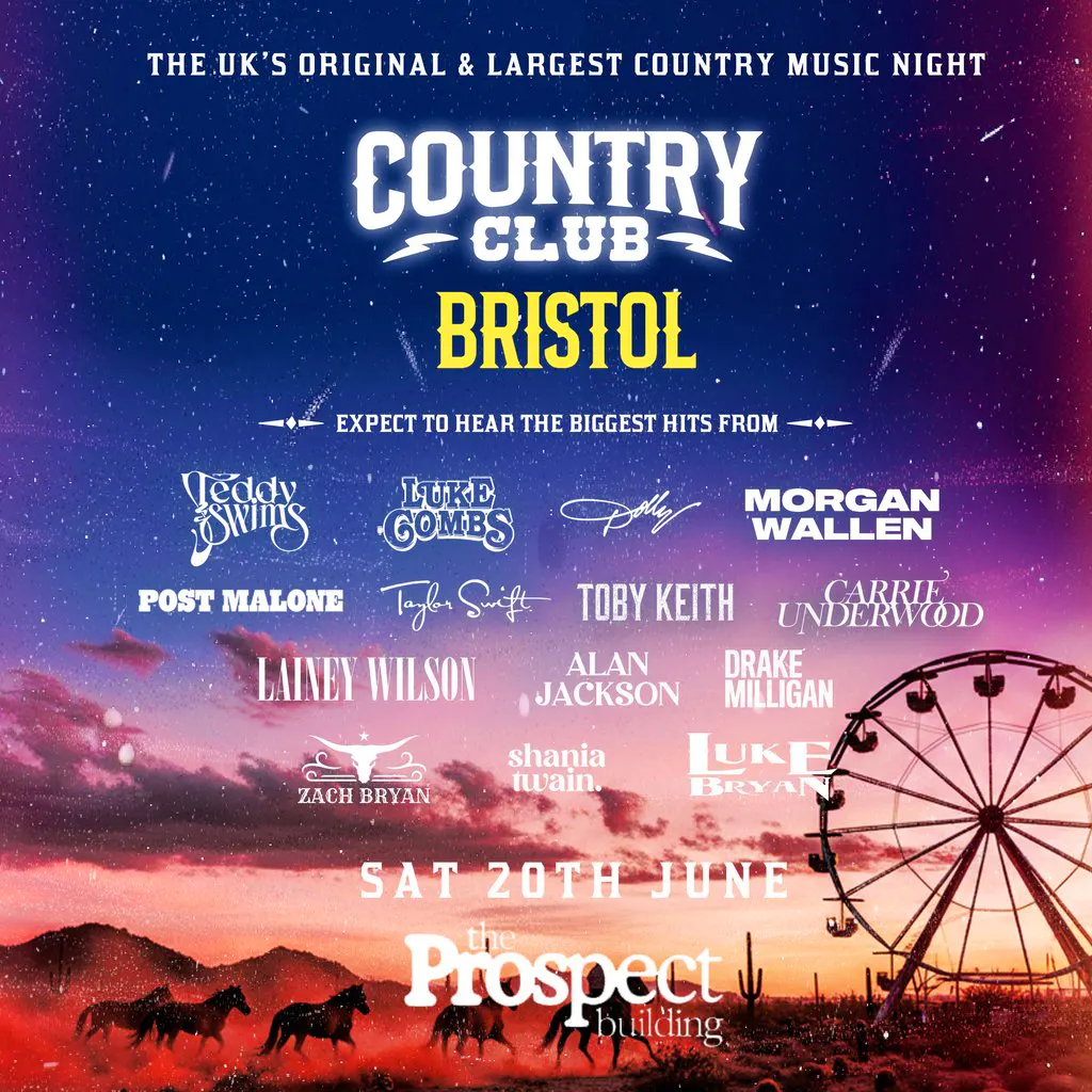 Country Club - Country Music Festival - Bristol at The Prospect Building