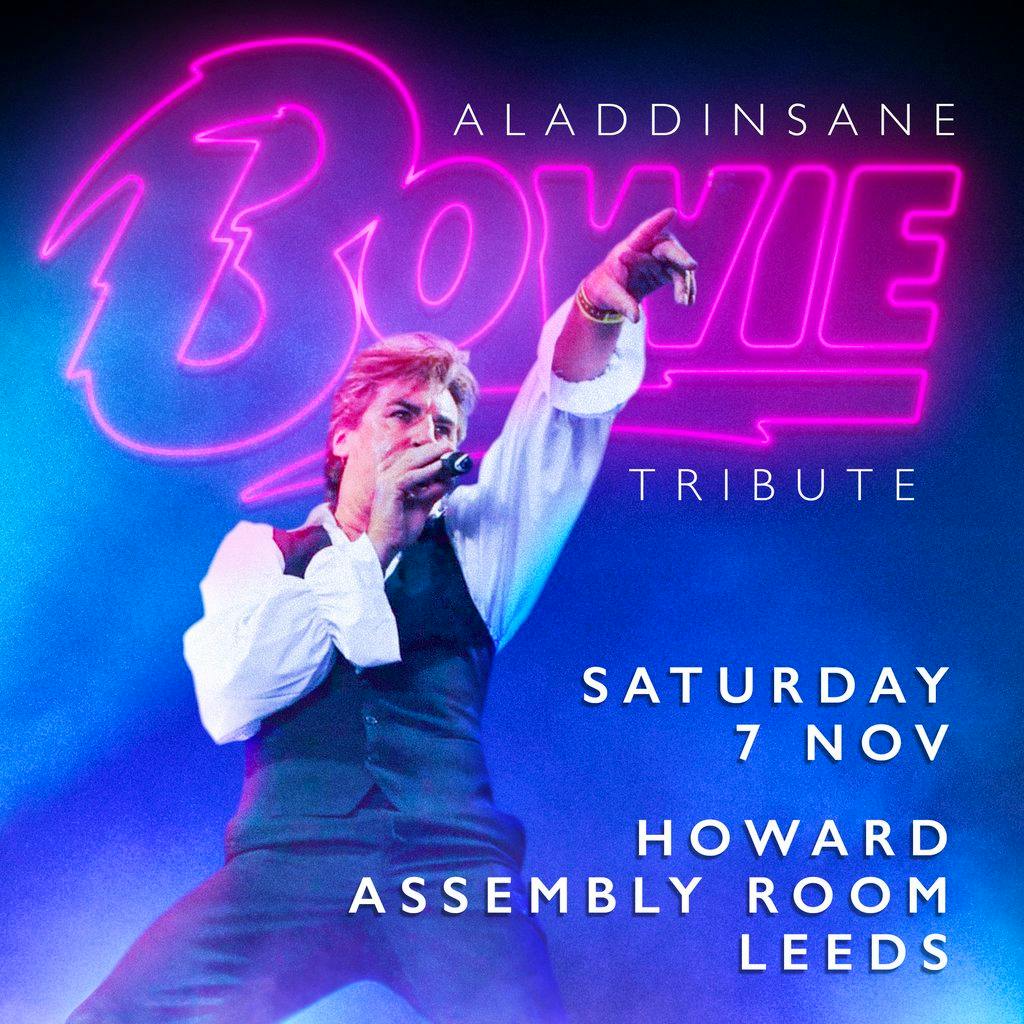 Aladdinsane - The Sound & Vision of Bowie tribute: Leeds at Howard Assembly Room