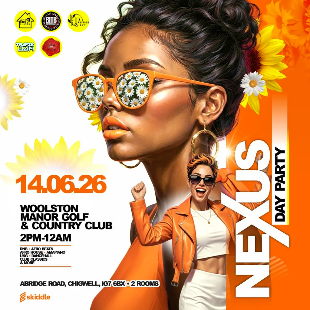 ( N E X U S ) a collective of 4 promoter coming together as one at Woolston Manor Abridge Road Chigwell IG7 6BX