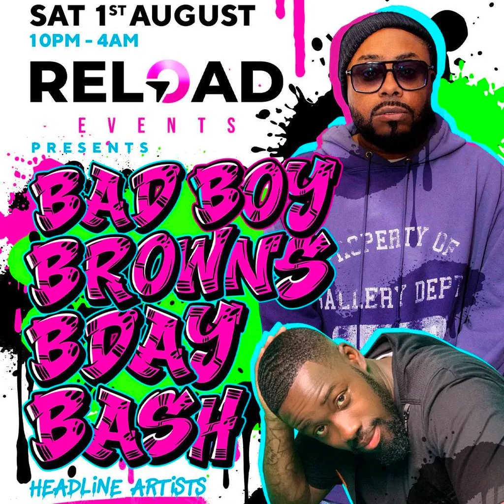 RELOAD - BAD BOY BROWN's BDAY BASH at Cocktail Akademia
