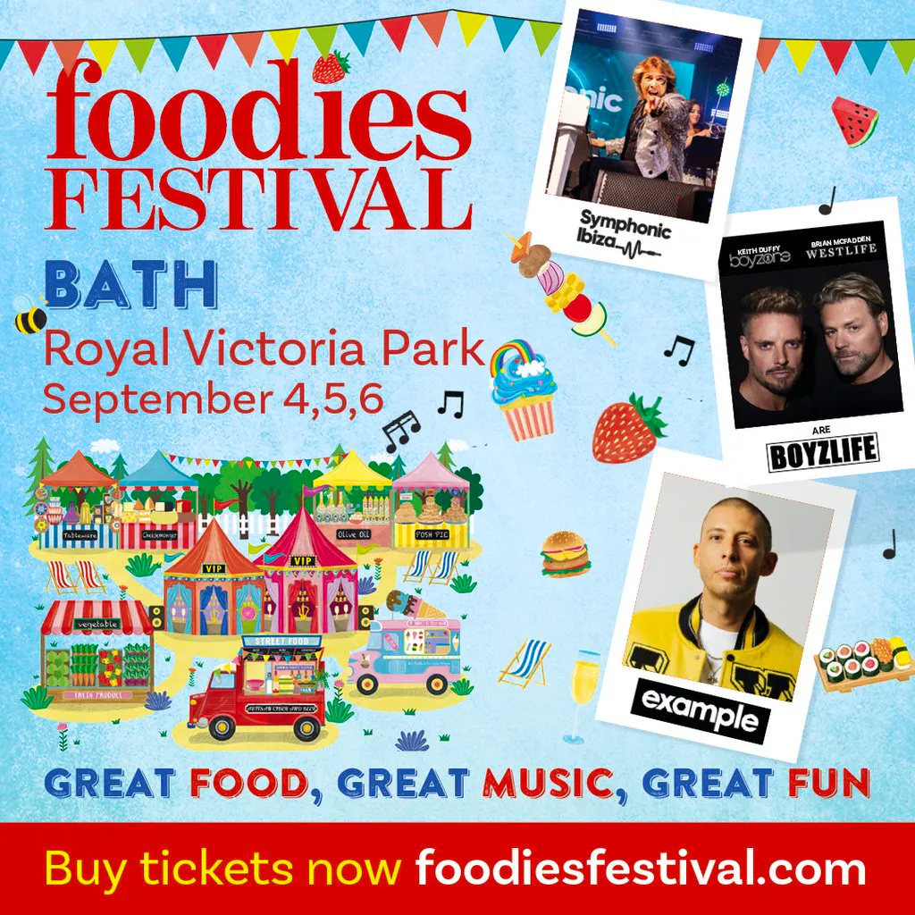 Foodies Festival 2026 - Bath at Royal Victoria Park