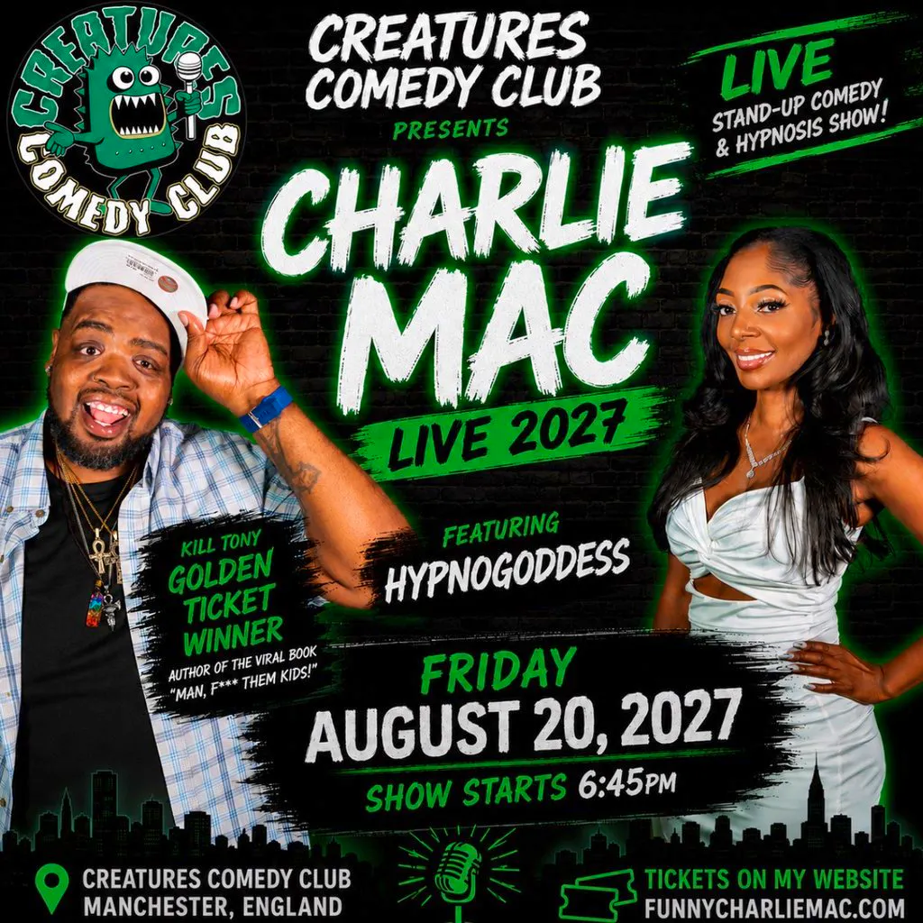 Charlie Mac Live || Creatures Tour Show at Creatures Comedy Club