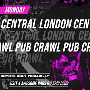 1BNO CENTRAL LONDON PUB CRAWL - EVERY Monday