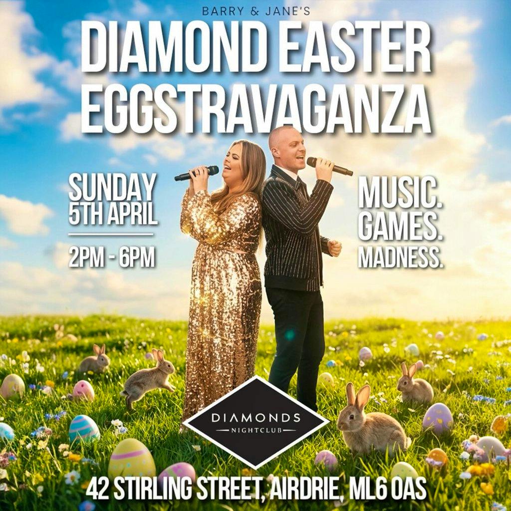 Easter Egg-Stravaganza at Diamonds Airdrie