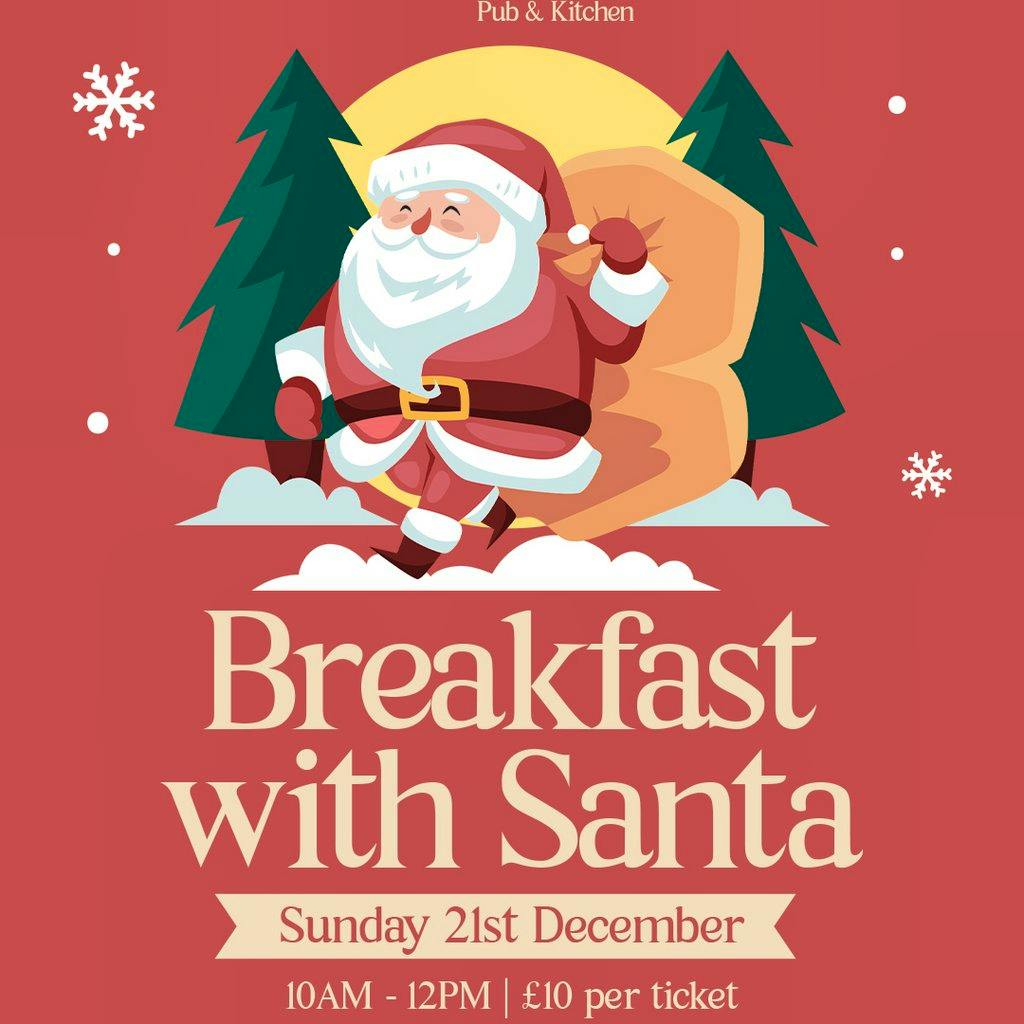 Breakfast With Santa at The Black Bull Pub