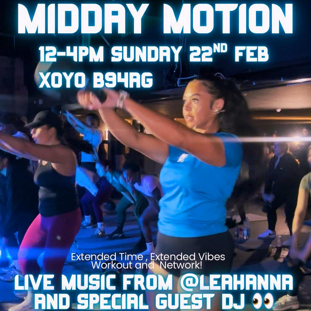 NUYU Experience Midday Motion at XOYO Birmingham, The Yard