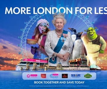 Merlin’s Magical London: 3 Attractions In 1 -  The London Dungeon + Sea Life + Madame Tussauds