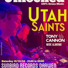 Utah Saints at Sunbird Records
