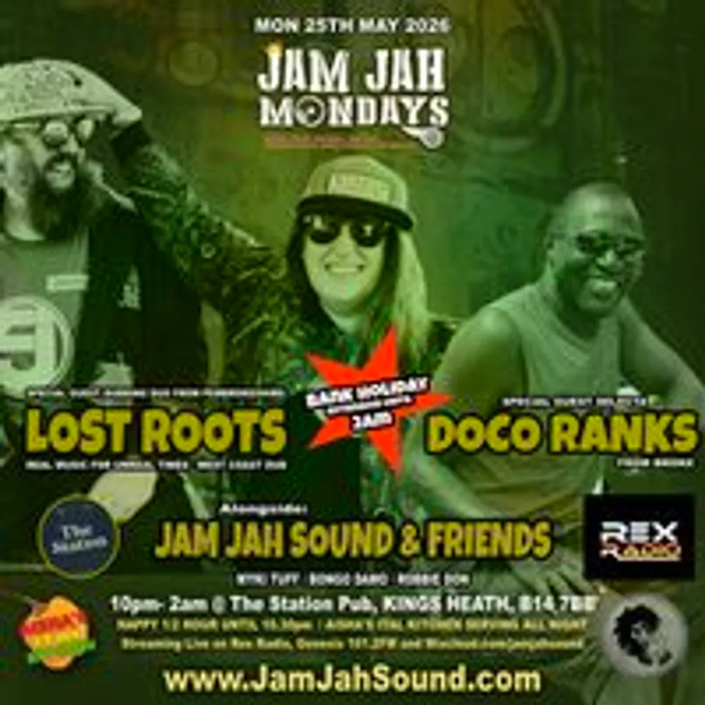 Jam Jah Mondays ft PieroDread Live (Italy) at The Station Pub